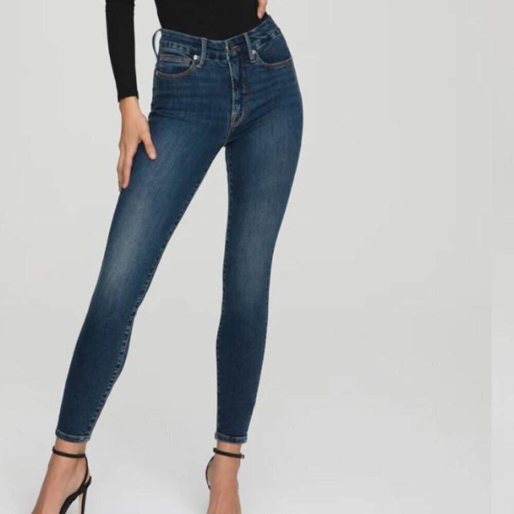 GOOD AMERICAN Good Legs Skinny Jeans Size 14 x 32